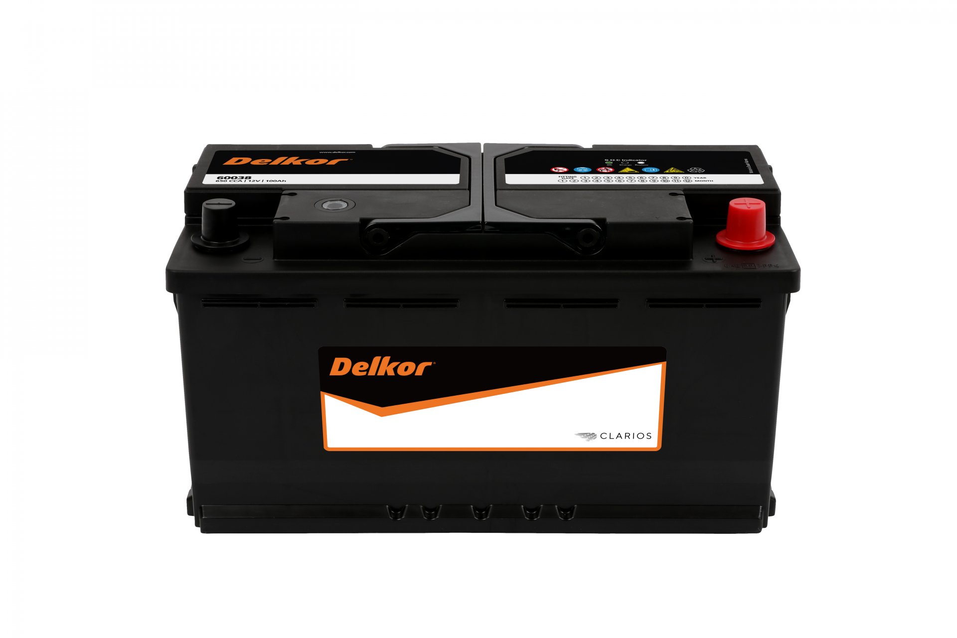 Battery Delkor 60038 (LN5) (Maintenance Free Type) 12V 100Ah